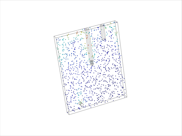 Zellbewegung im Flat Panel